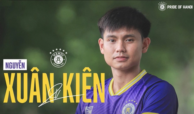 CLB Hà Nội ra mắt cựu tuyển thủ U23 Việt Nam Nguyễn Xuân Kiên