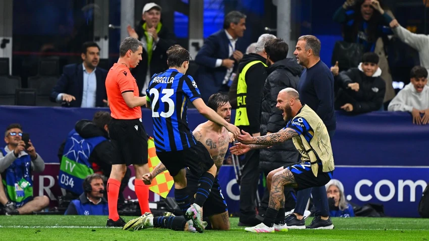 Inter Milan vượt qua Barca trận lượt về bán kết Champions League kịch tính đến nghẹt thở. Ảnh: GETTY.