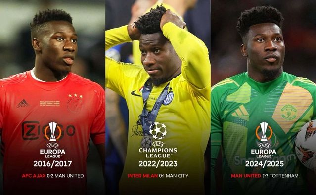 Những thống kê đáng chú ý về Andre Onana trước thềm chung kết Europa League. Ảnh: Internet