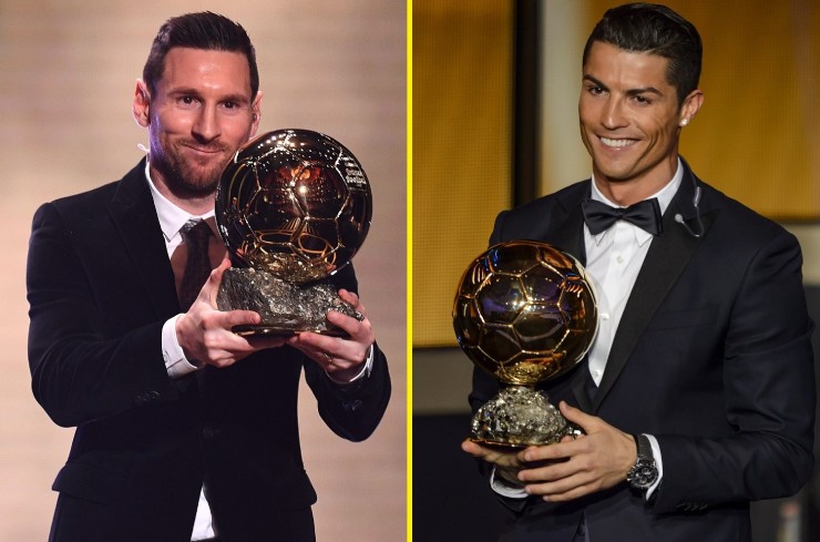 Messi và Ronaldo đang là hai ứng viên hàng đầu cho "Siêu quả bóng vàng" lần hai