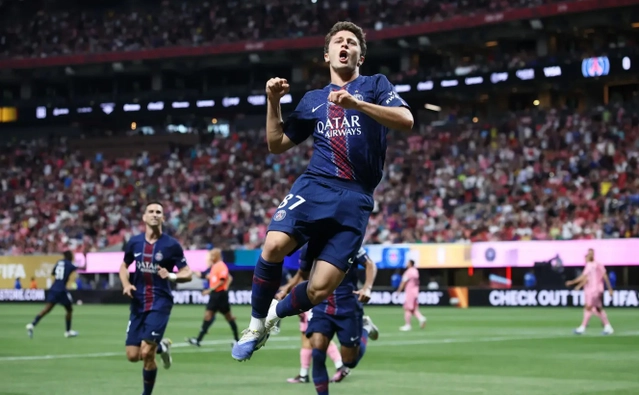 Joao Neves tỏa sáng trước Inter Miami tại vòng 1/8 FIFA Club World Cup